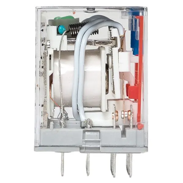 Реле промежуточное с кнопкой и мех. Индикацией RPAt 22/4 5A 220В DC EKF - Фото 5