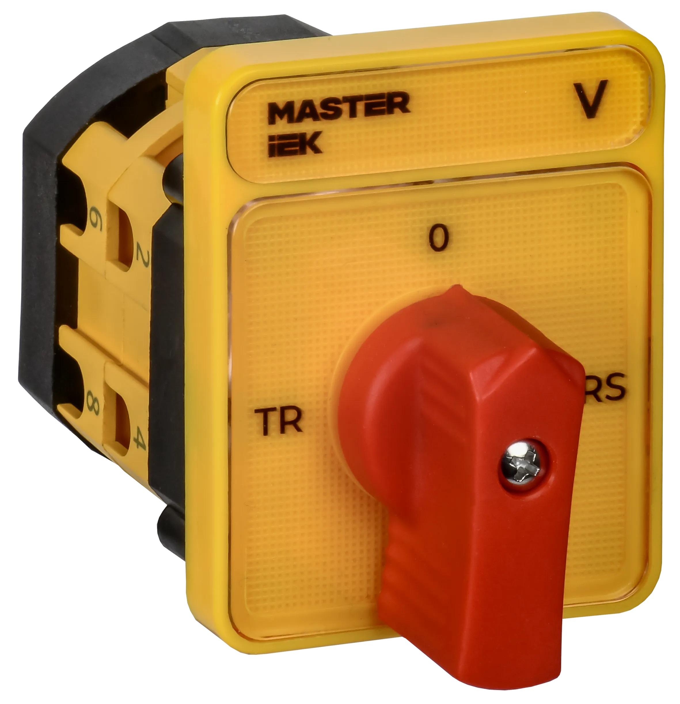 Переключатель кулачковый стандартная рукоятка 10А схема 67 IEK MI-CS10-010-067