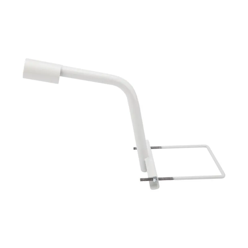 Кронштейн на опору с 1 хомутом белый (625х460х280 Ø51) REXANT арт.607-300; 607-301;607-303 - Фото 3