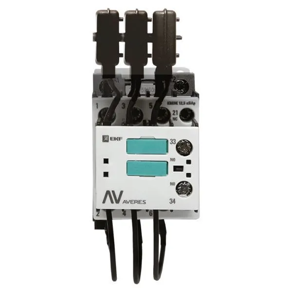КМЭК 12,5 кВАр 1NO+1NC 230В АС EKF AVERES - Фото 3