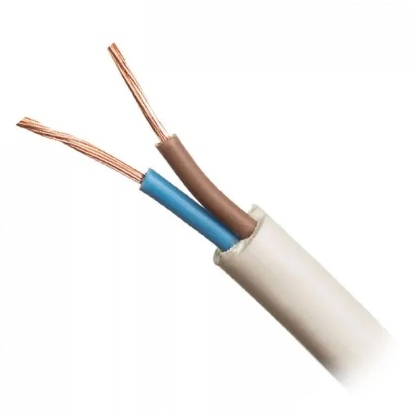 Провод ПВС-Т 2х1,0 бел Автопровод