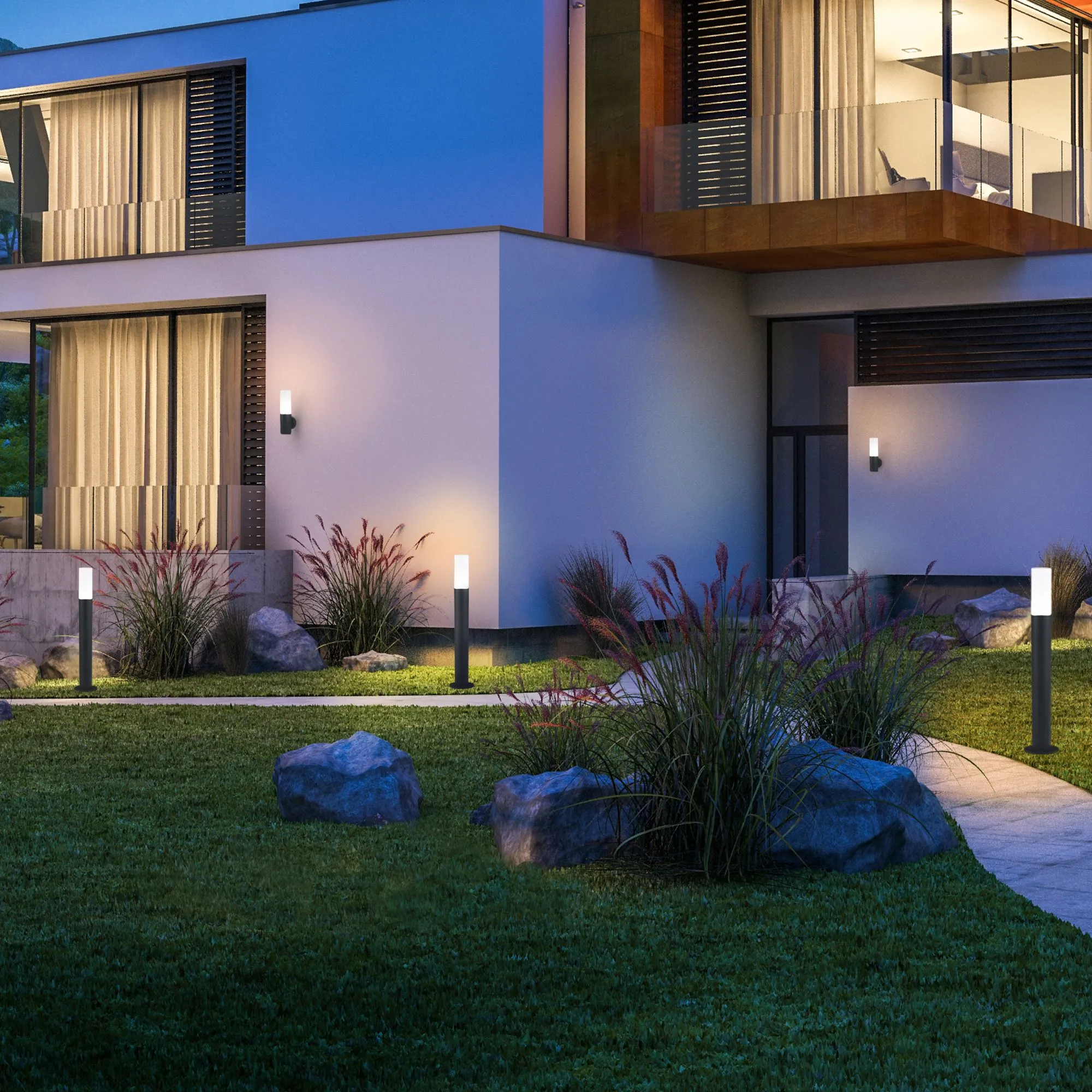 Светильник уличный настенный IP54 чёрный 1418 TECHNO Elektrostandard - Фото 3