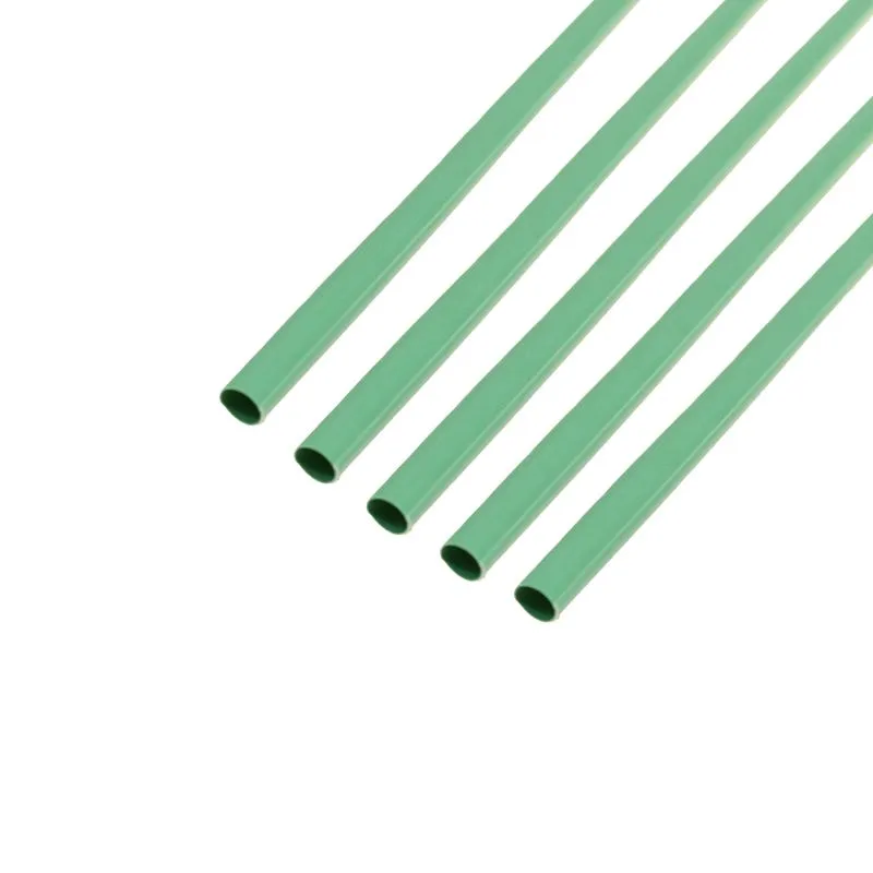 Трубка термоусаживаемая ТУТ нг 5,0/2,5мм, зеленая, упаковка 50 шт. по 1м REXANT - Фото 3