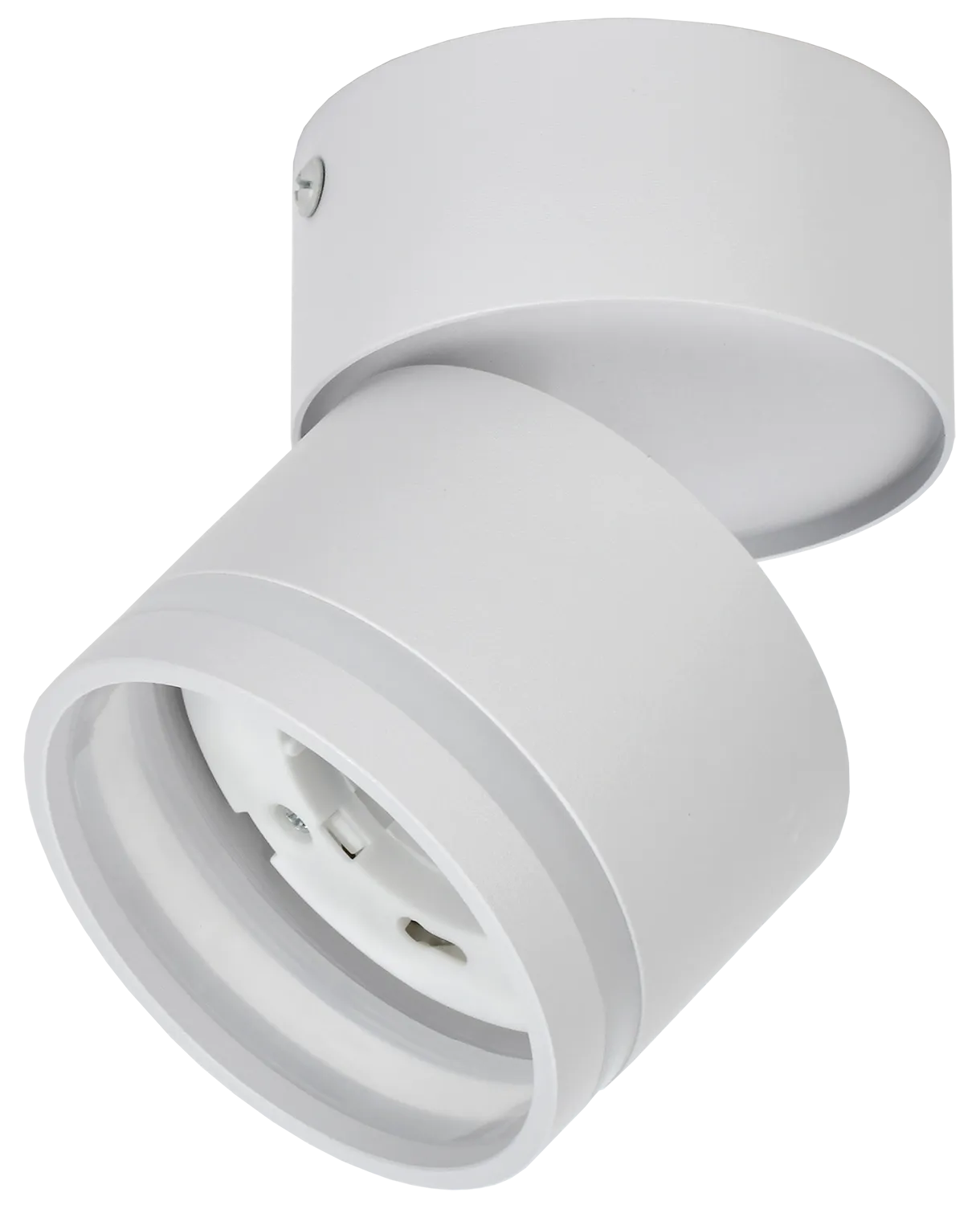 LIGHTING Светильник 4034 настенно-потолочный под лампу GX53 белый IEK LT-USB0-4034-GX53-1-K01