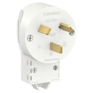 Вилка силовая СП Blanca 2P+E 32А 250В бел. SE BLNSV003231 1210285