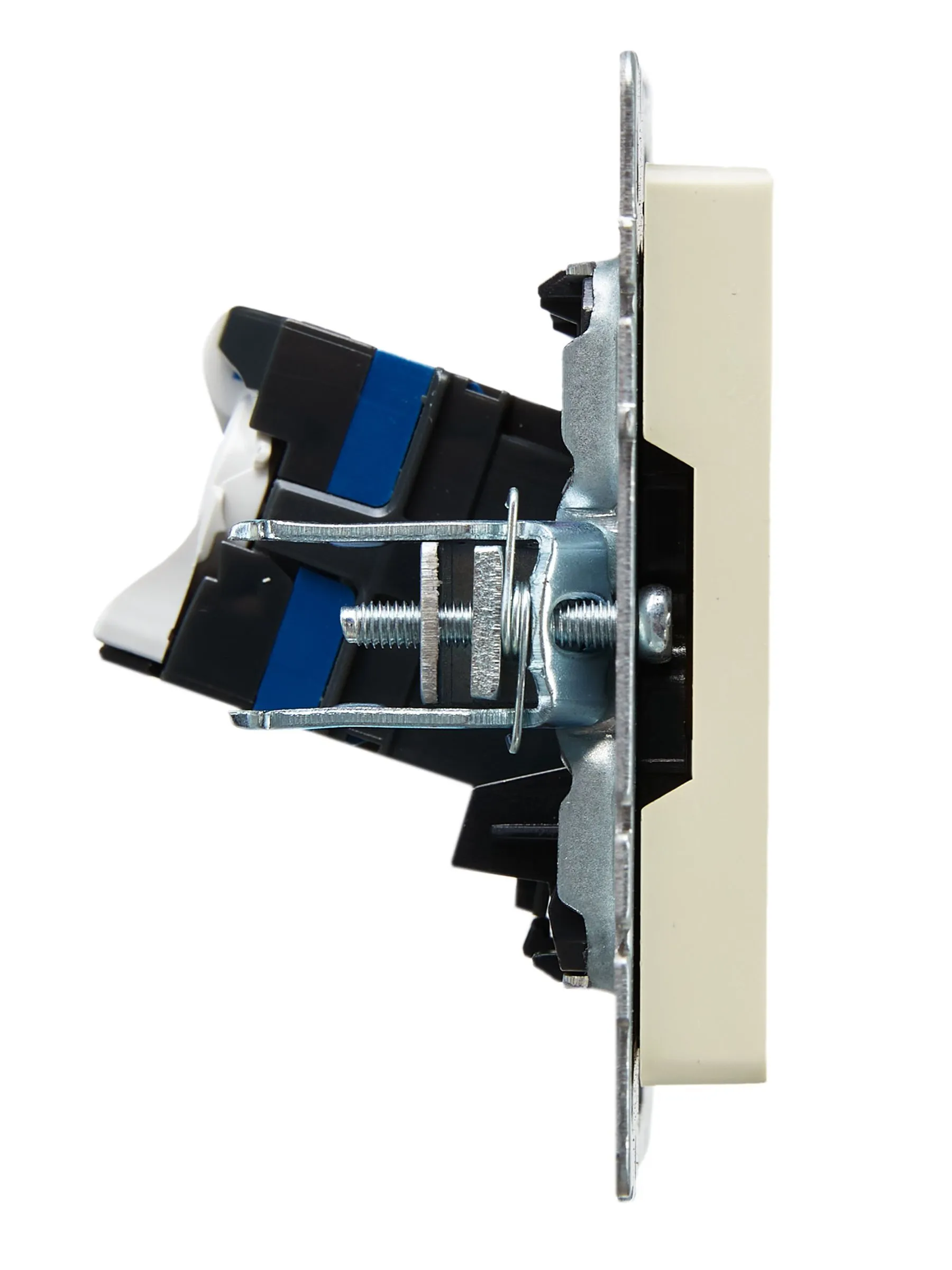 BRITE Розетка компьютерная RJ45 кат.6 РК11-БрКр бежевый IEK - Фото 3