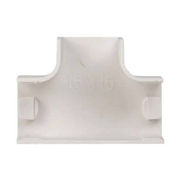 Угол T-образный (16х16) (4 шт) белый EKF-Plast - Фото 3