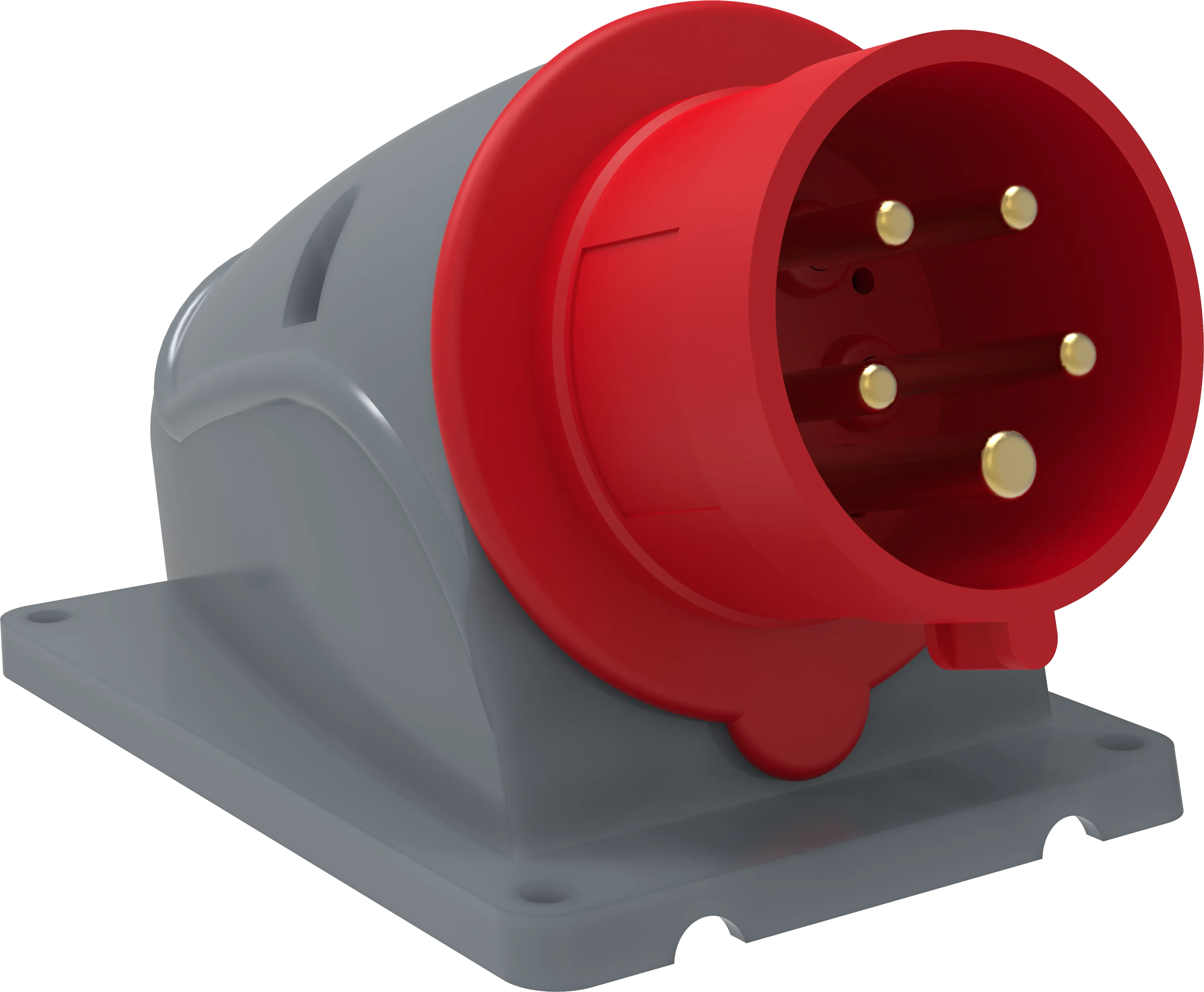 MAGNUM Вилка стационарная ССИ-515 16А-6ч/200/346-240/415В 3P+PE+N IP44 IEK