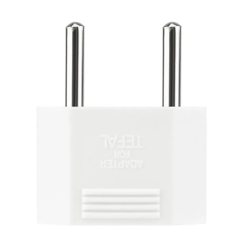 Адаптер сетевой (переходник) с Евро А/F на тонкую вилку С1 плоский «Тефаль» 6А б/з белый PROCONNECT (пакет БОПП 1 шт/уп.) - Фото 4