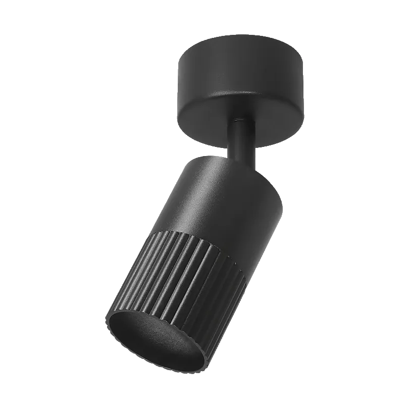 Накладной светильник WOLTA WSL-GU10/18B-2 DUO под лампу GU10 Чёрный D55x170