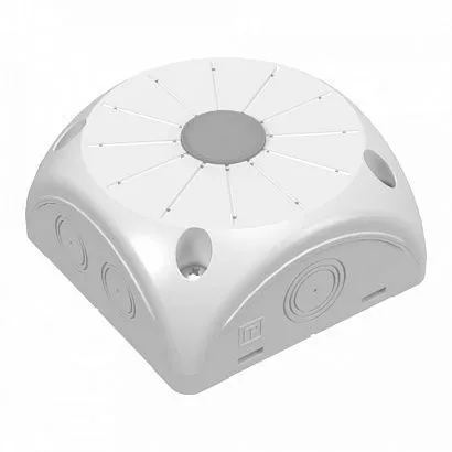 Коробка распределительная 60-0500-9003 для видеокамер двухкомпонентная безгалогенная (HF) белая 100х