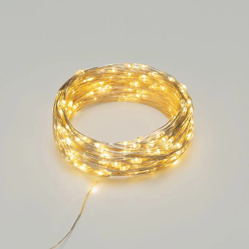 Гирлянда Роса с трансформатором 30 м, 300 LED, теплое белое свечение NEON-NIGHT - Фото 2