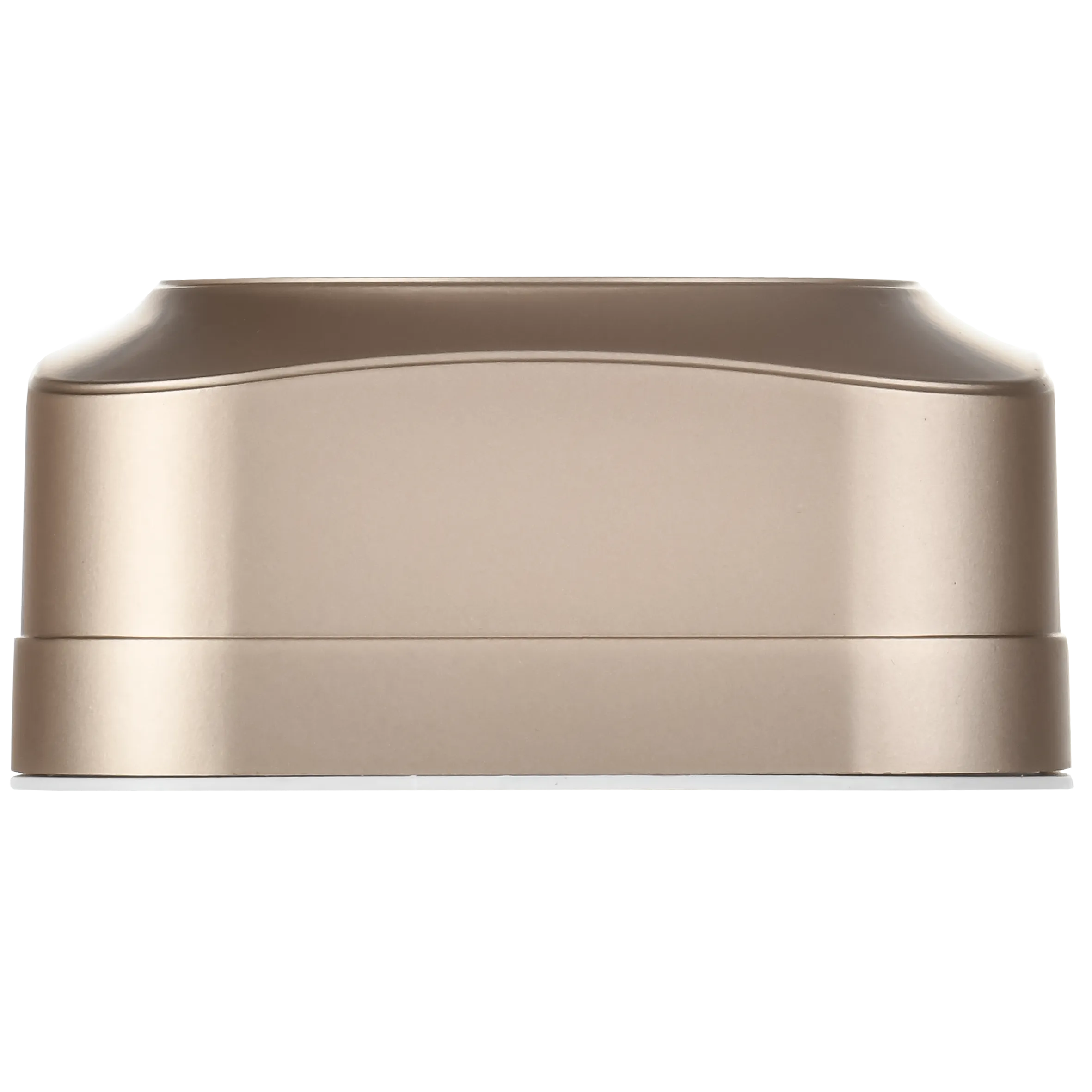 GLORY Розетка 2-местная для открытой установки без заземления с защитными шторками 10А РСш22-2-ХШм шампань матовый IEK - Фото 5