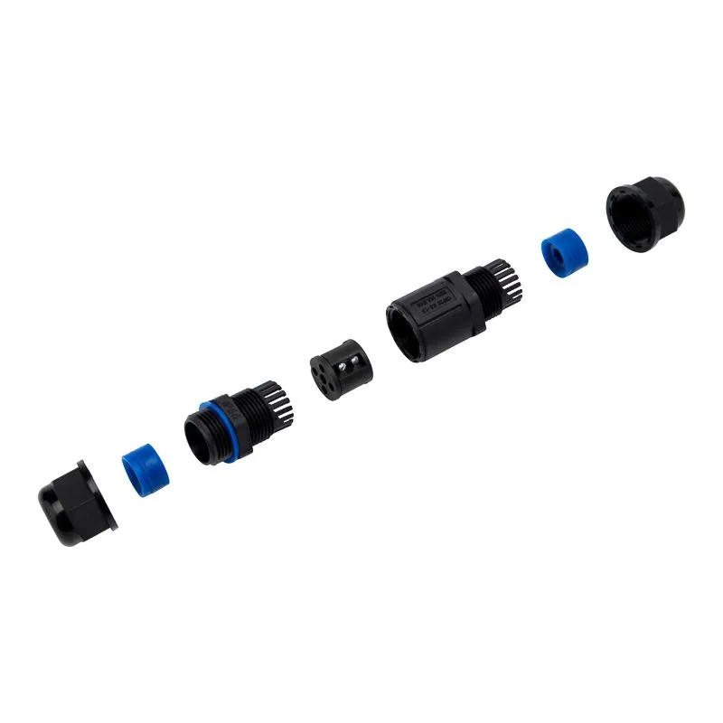 Кабельный коннектор I-образный (3PIN  0,5-1,5мм2) IP68 REXANT - Фото 2