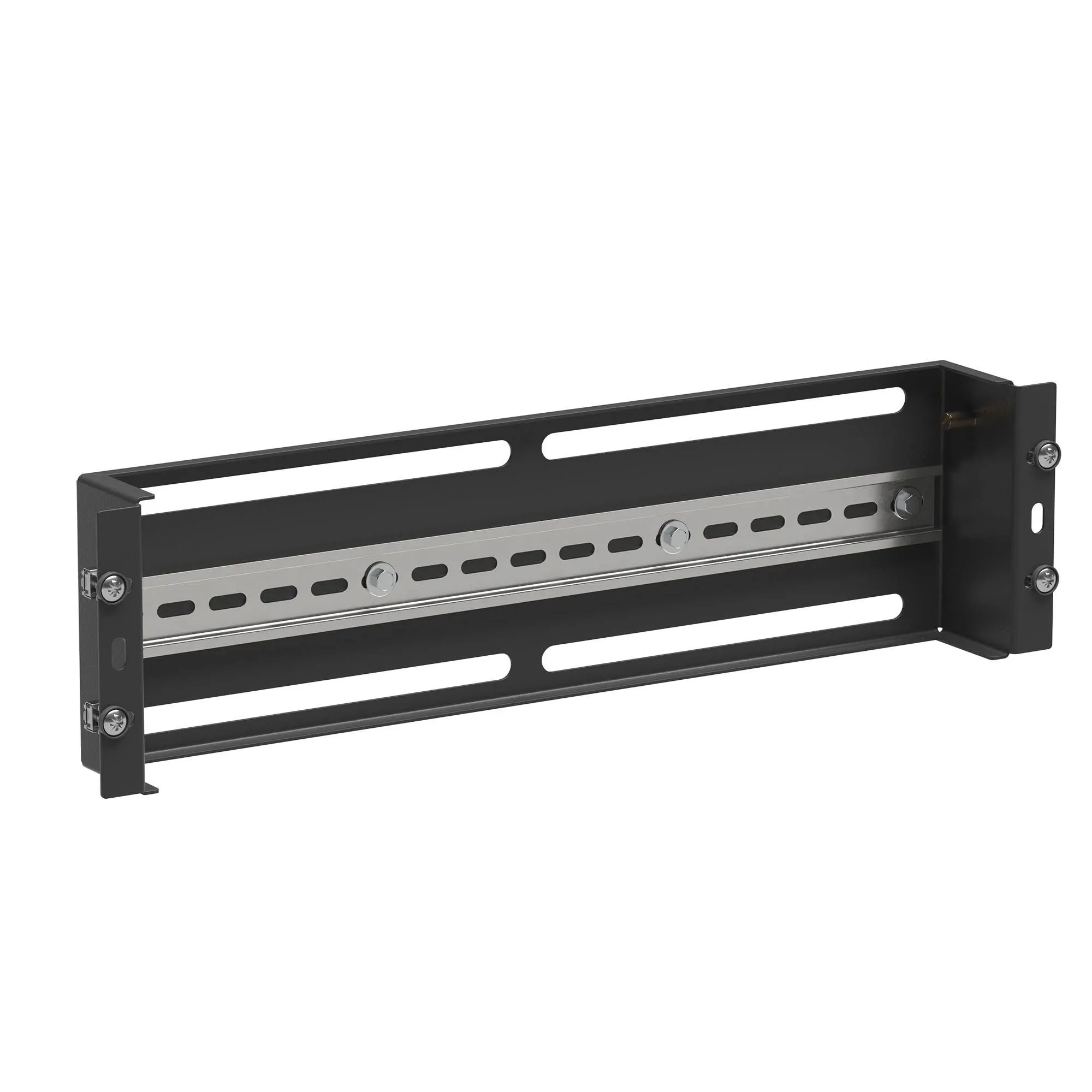 Блок модульный блок 19дюйм с DIN рейкой 3U RAL9005 DKC R5CMDIT3HEB - Фото 2