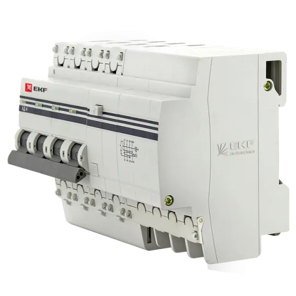 Диф. автомат 4P 40А 300мА тип АС х-ка C эл. 4,5кА АД-4 EKF - Фото 7