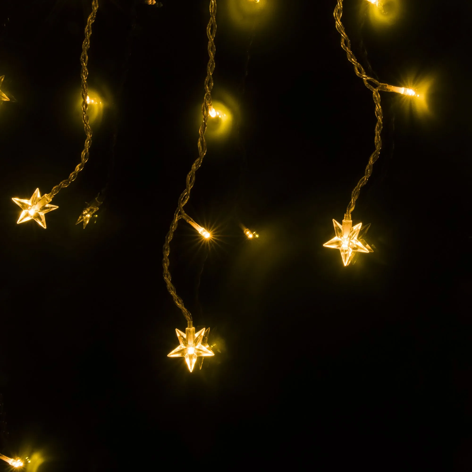 Гирлянда бахрома теплый белый 1,8*0,5м IP20 100-002 Elektrostandard Eurosvet - Фото 4