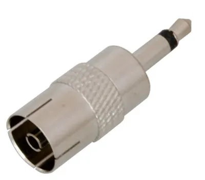 Переходник гнездо TV – штекер 3,5 мм mono REXANT 05-2304