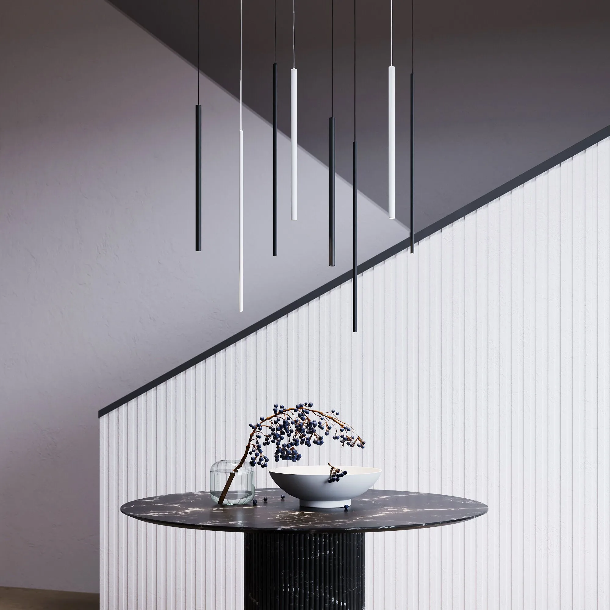 Подвесной светодиодный светильник Flinn 4W 4000К черный - Фото 6