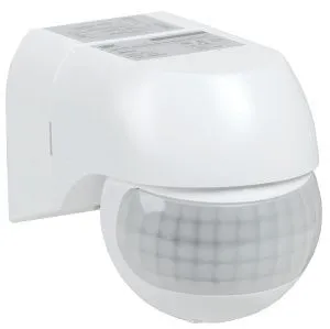 Датчик движения ДД-015 800Вт 180град 12м IP44 белый IEK LDD10-015-800-001