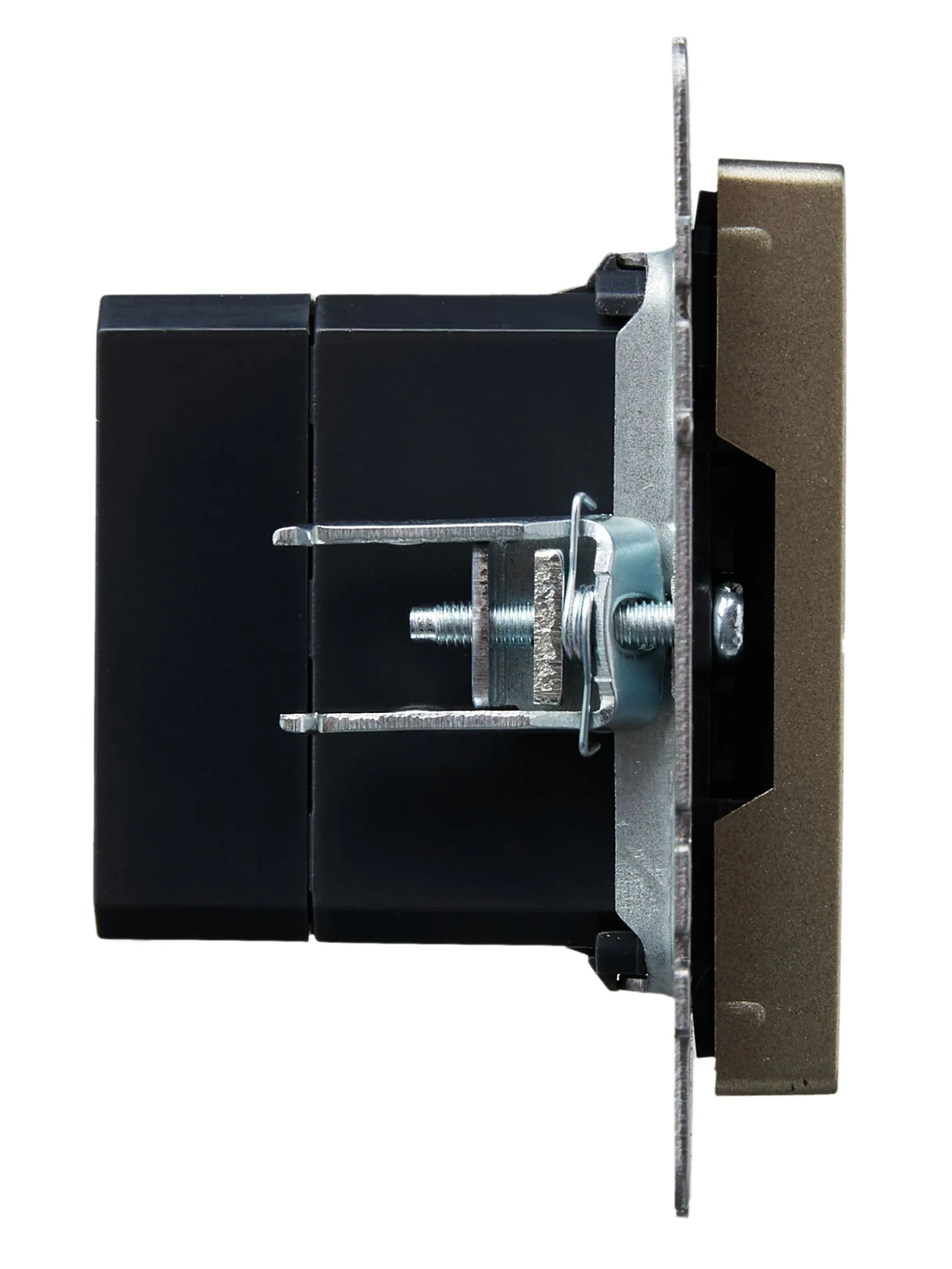 BRITE Розетка USB A+A 5В 3,1А РЮ10-1-БрШ шампань IEK - Фото 6