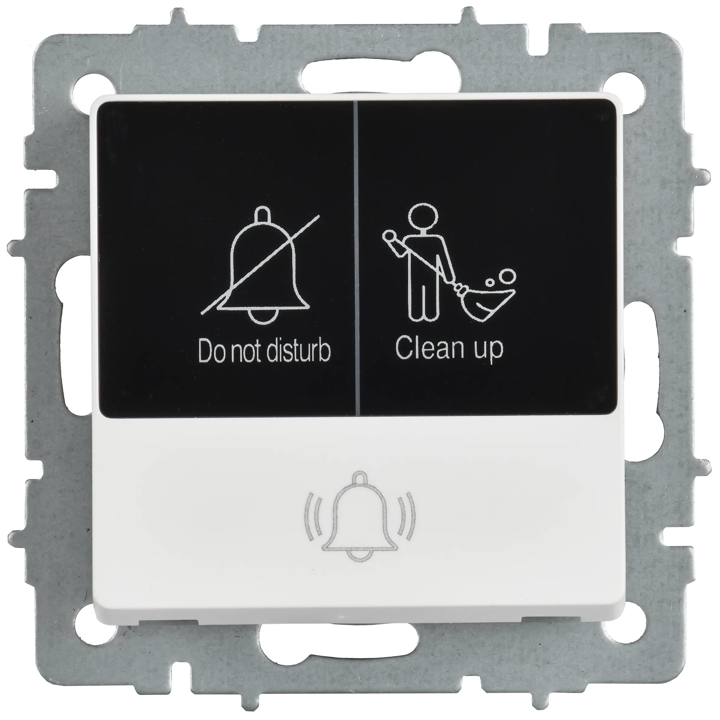 BRITE Кнопка звонка с индикацией для отелей 10А ВС10-1-9-БрАБ арктический белый IEK - Фото 4