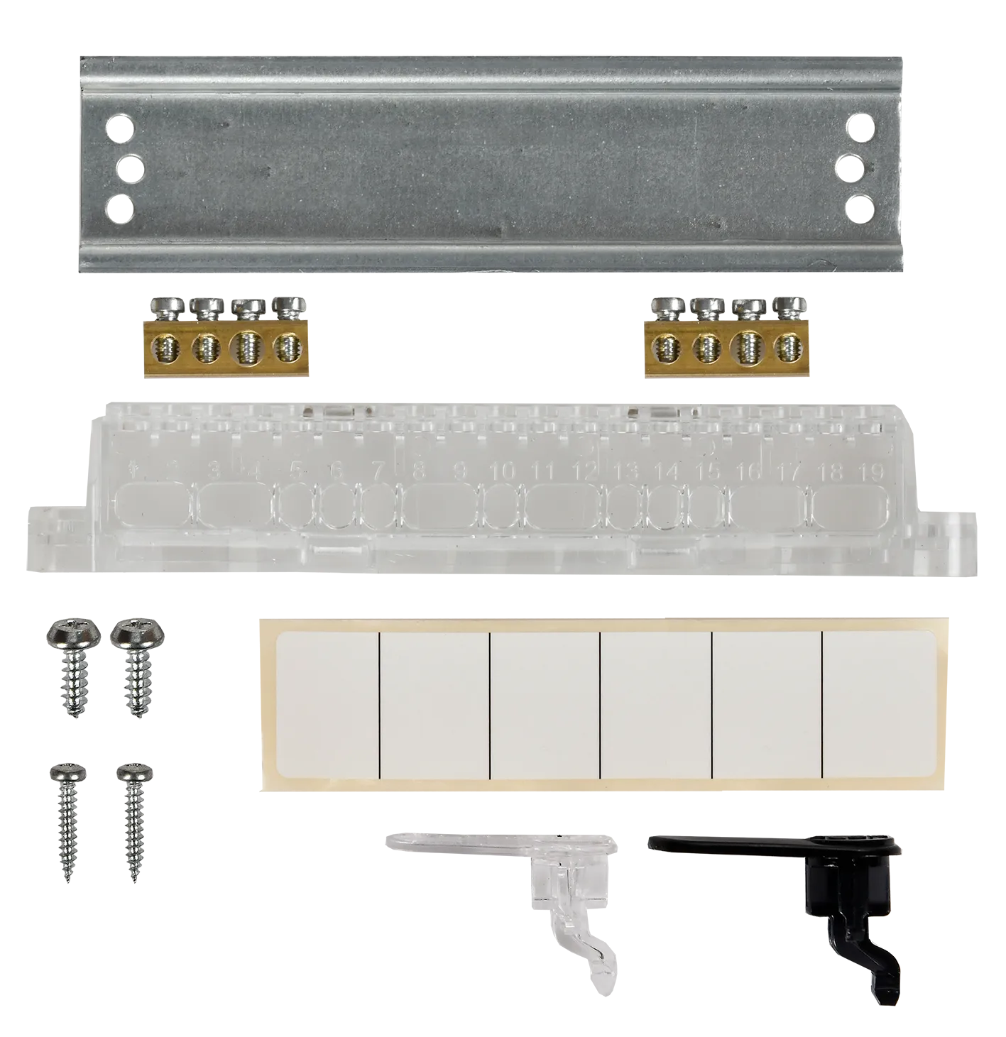 UNION Compact Корпус пластиковый ЩРВ-П-6 IP41 черная прозрачная дверь IEK - Фото 4