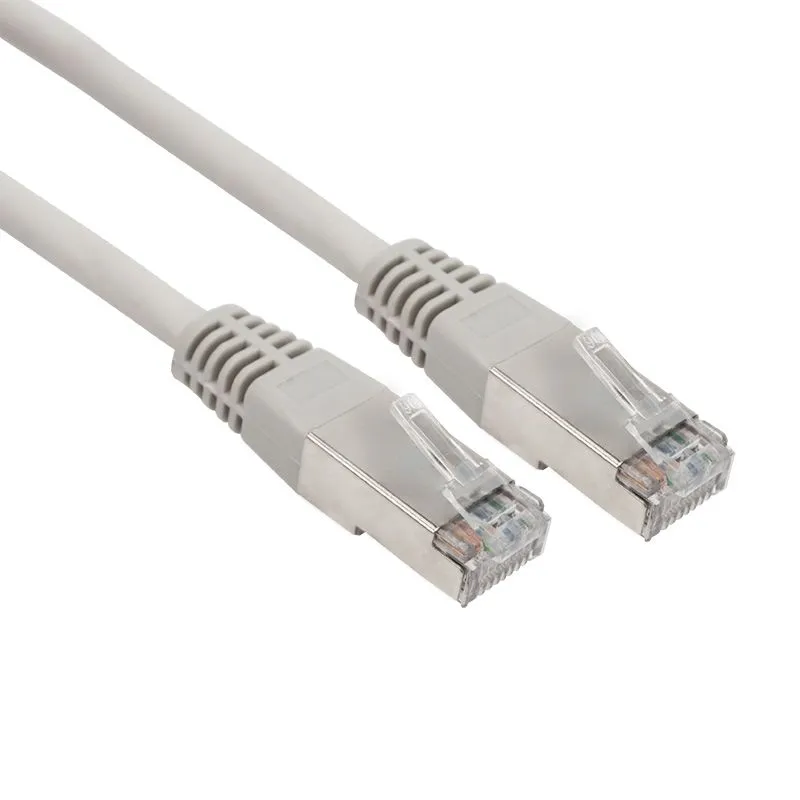 Шнур коммутационный, патч-корд F/UTP RJ45-RJ45, CAT 6, LSZH серый, 1,5м REXANT 18-8104-1