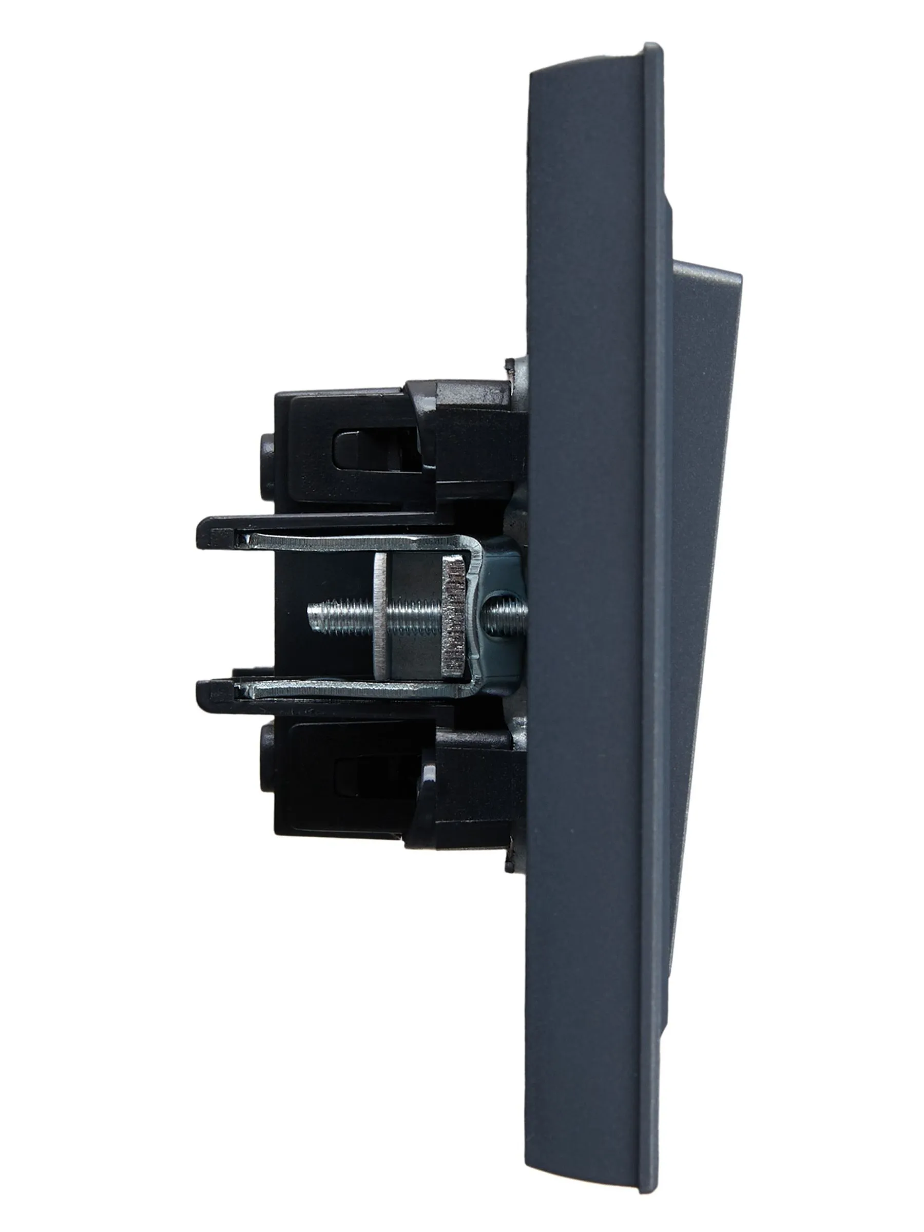 BRITE Выключатель 1-клавишный 10А в сборе ВСР10-1-0-БрМ маренго IEK - Фото 6