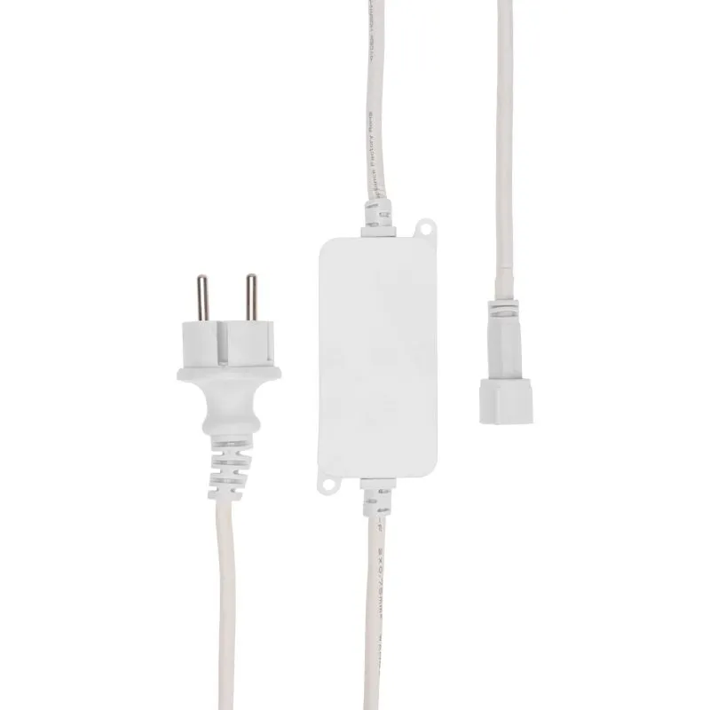 Контроллер с радиопультом для уличных гирлянд Сеть и Твинкл, белый NEON-NIGHT