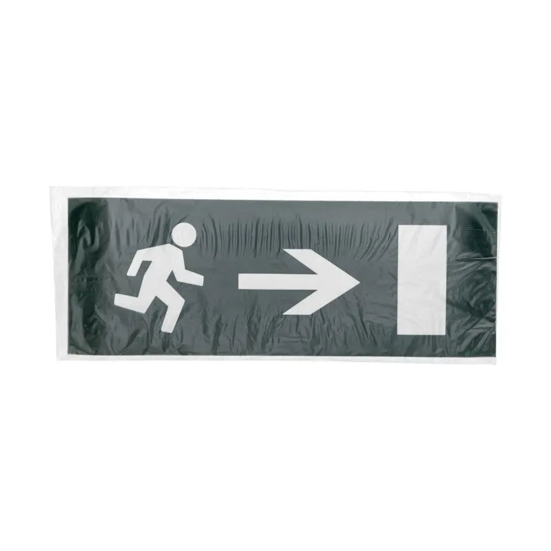 Наклейка для аварийного светильника "ВЫХОД  ВПРАВО" REXANT - Фото 3