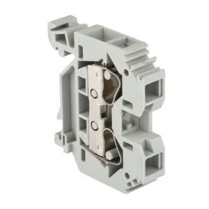 Колодка клеммная пружинная JXB-S-10 57А серая EKF 