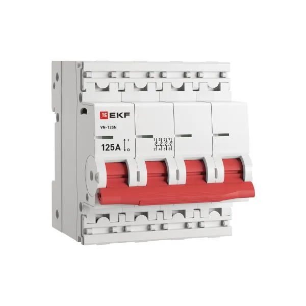 Выкл. нагрузки ВН-125N 4P 125А PROXIMA EKF 