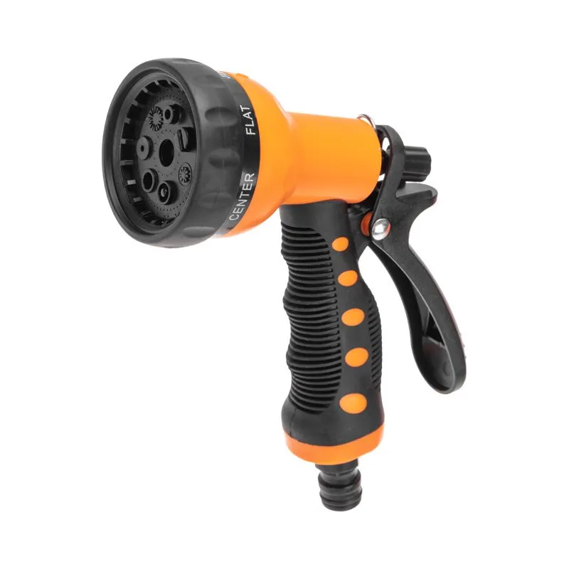 Шланг спиральный, 15м х 8мм, пистолет-распылитель, 2 коннектора, адаптер ЧЕТЫРЕ СЕЗОНА - Фото 5