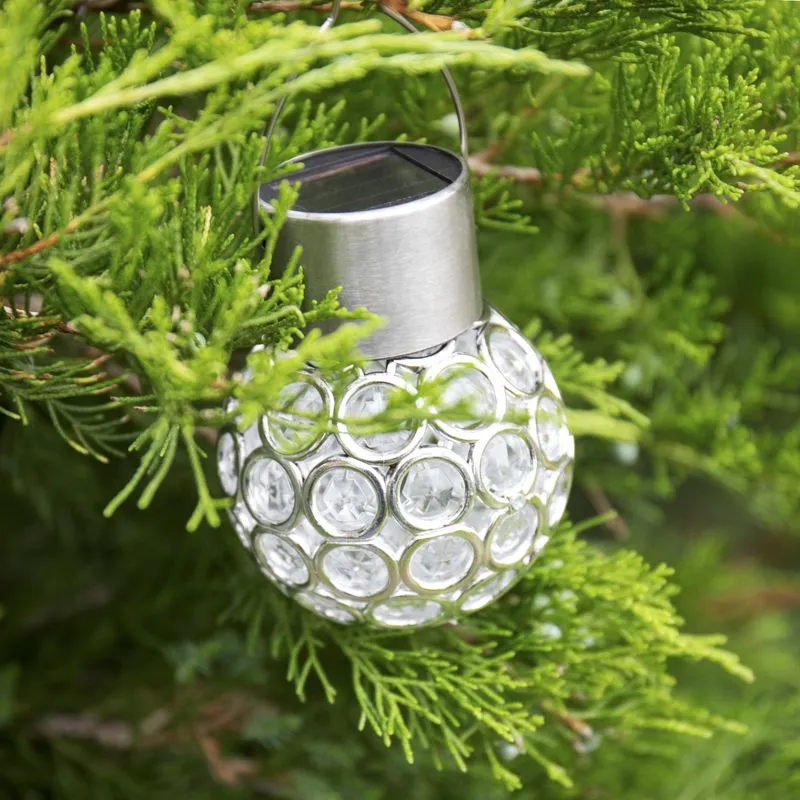 Светильник подвесной RGB, со встроенным аккумулятором и солнечной панелью (SLR-RB-80) LAMPER - Фото 2