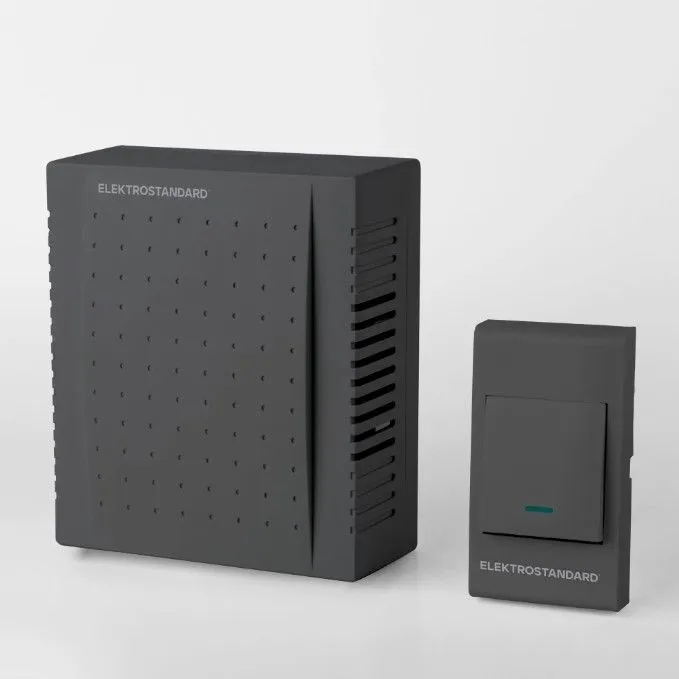 Звонок электромеханический 1M IP44 DBQ26M WM черный Elektrostandard a055432