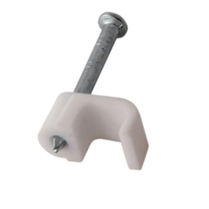 Крепеж кабеля плоский 4х2 мм, белый (20 шт/уп) REXANT 07-4204-20