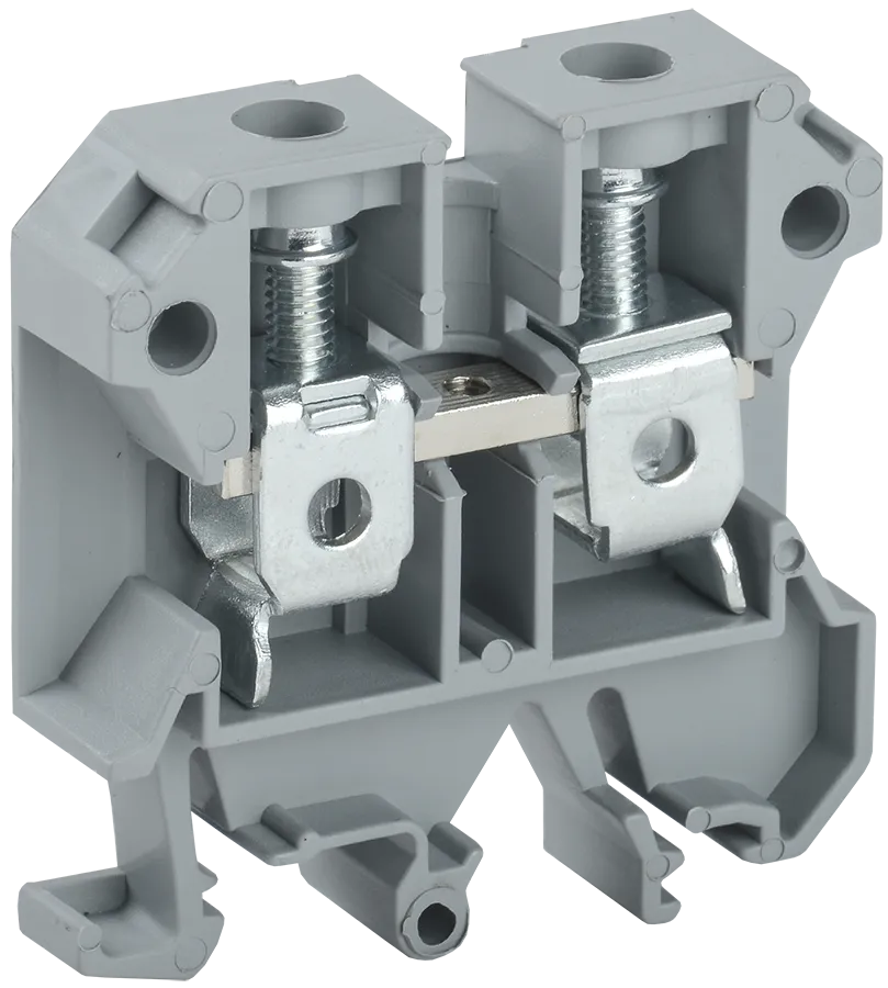 Клемма винтовая КВИ-16мм2 серая IEK
