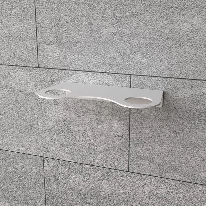 Держатель дозатора для жидкого мыла и шампуней на 2 флакона настенный, белый REXANT - Фото 2