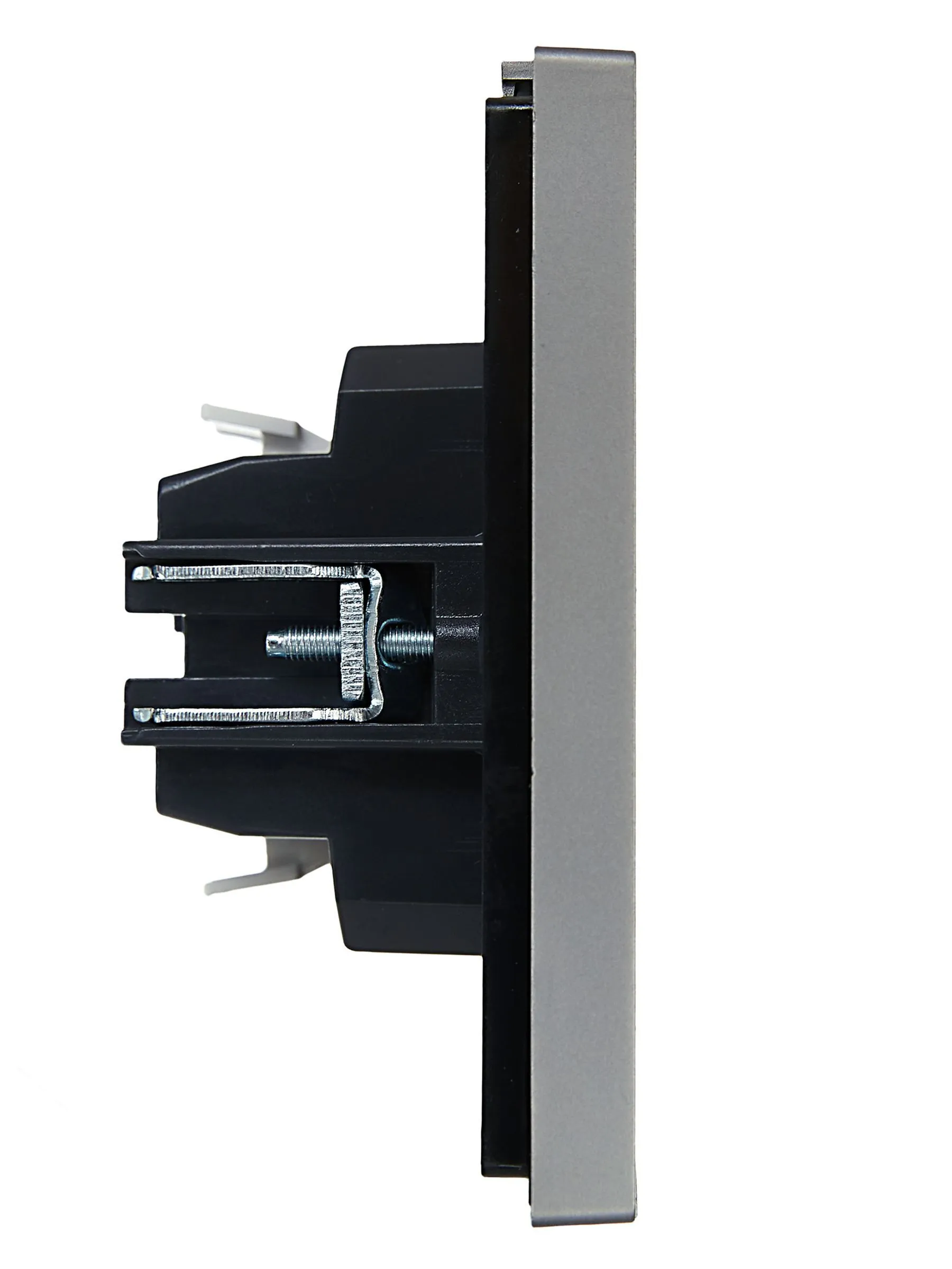 FORTE&PIANO Выключатель 2-клавишный 10А FP505 сталь IEK - Фото 4