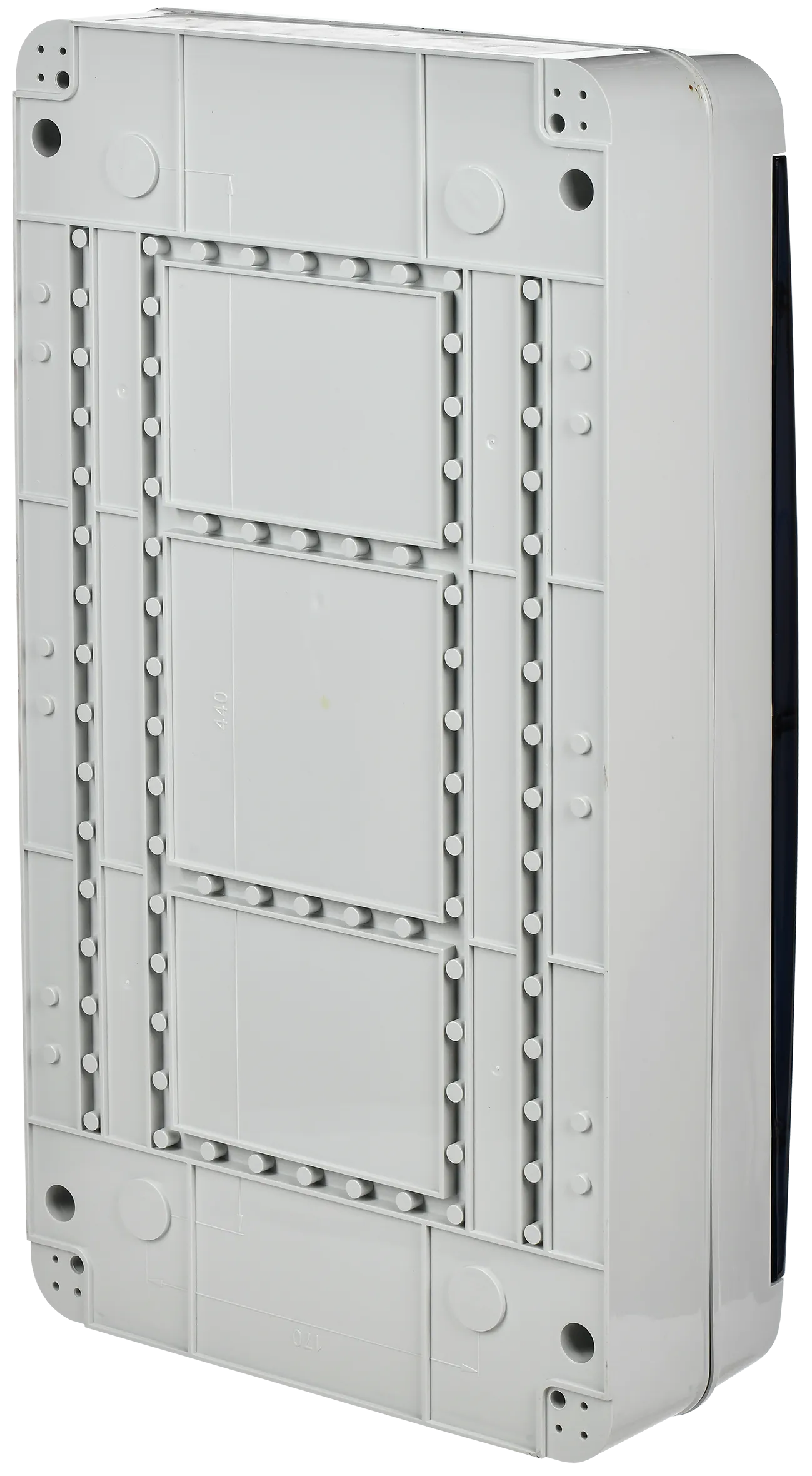 TEKFOR Корпус пластиковый КМПн-36 IP65 черная прозрачная дверь IEK - Фото 6