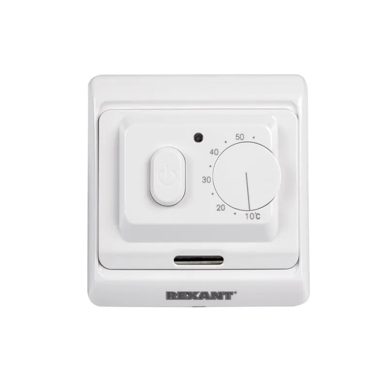 Терморегулятор механический с датчиком температуры пола и воздуха (3680 Вт) REXANT