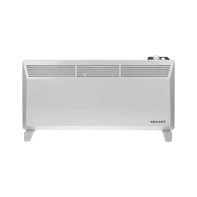 Электрический конвектор с механическим термостатом, 2 кВт, Х-монолит REXANT - Фото 2