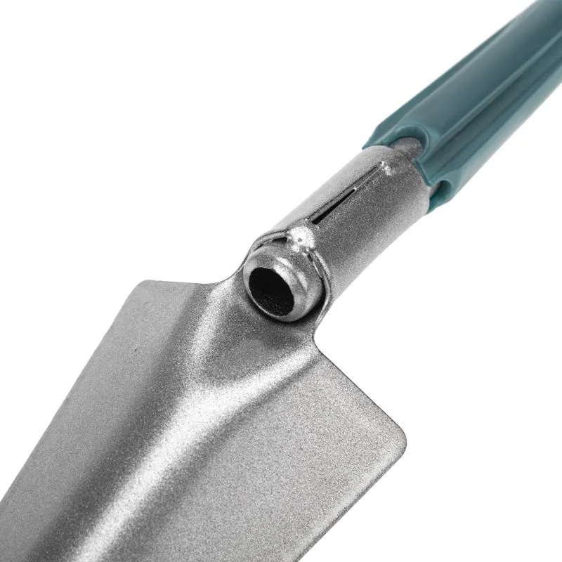 Совок садовый широкий с цельнометаллической ручкой покрытой пластиком ЧЕТЫРЕ СЕЗОНА - Фото 4