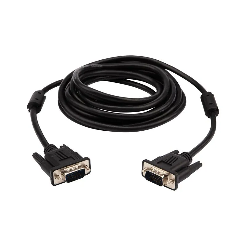 Шнур VGA - VGA с ферритами, 1,8м, черный PROconnect 17-5503-6