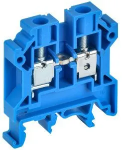 Колодка клеммная CTS 6мм2 синяя IEK 