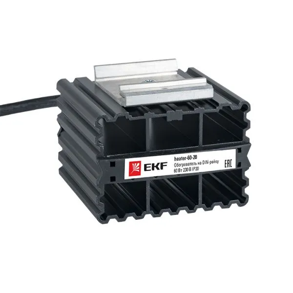 Обогреватель на DIN-рейку 60Вт 230В IP20 EKF PROxima - Фото 5