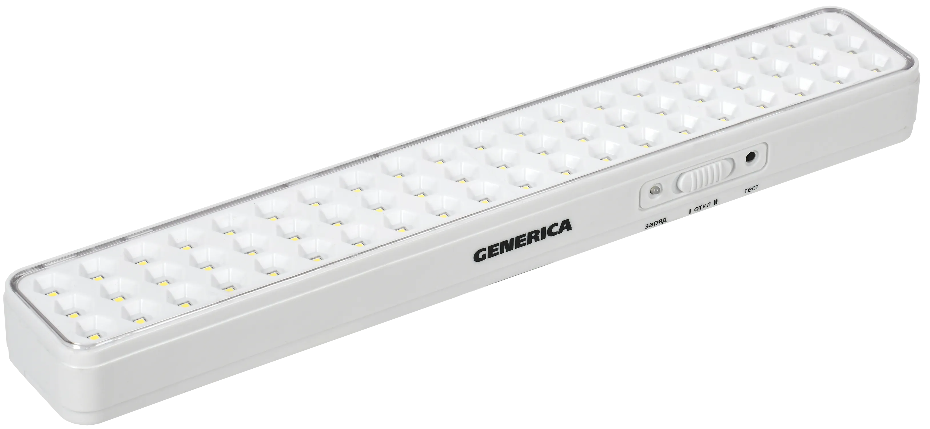 Светильник светодиодный аккумуляторный ДБА 1060 непостоянного действия 60LED 6ч 6Вт GENERICA