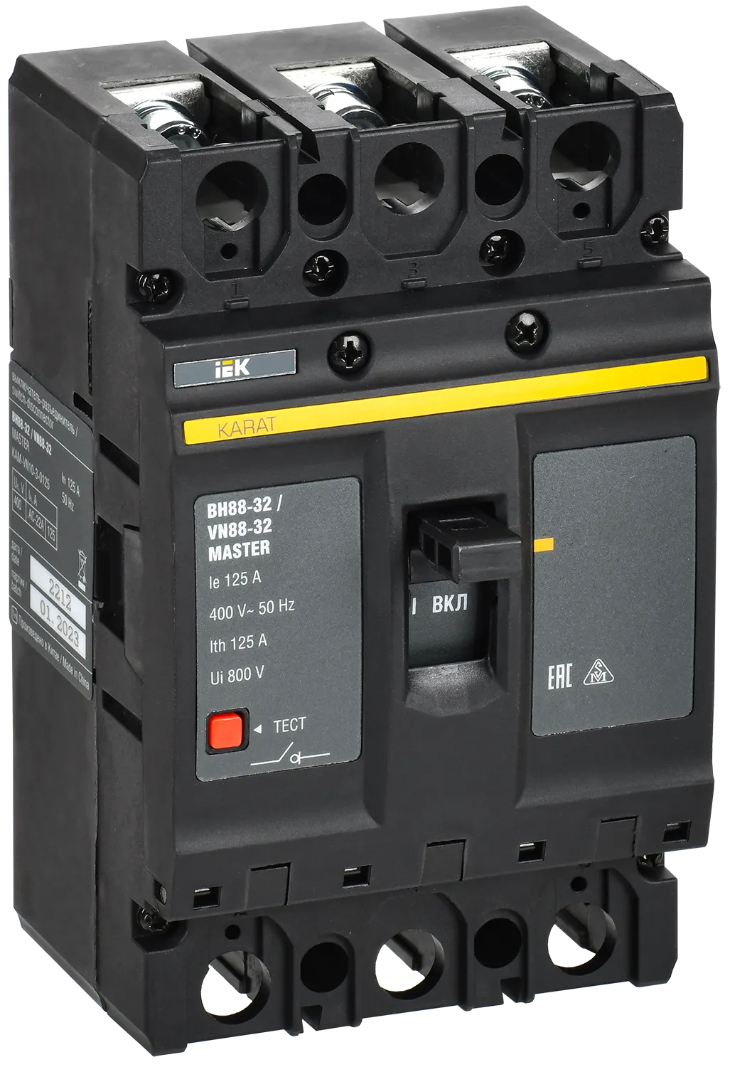 KARAT MASTER Выключатель-разъединитель ВН88-32 3P 125А IEK