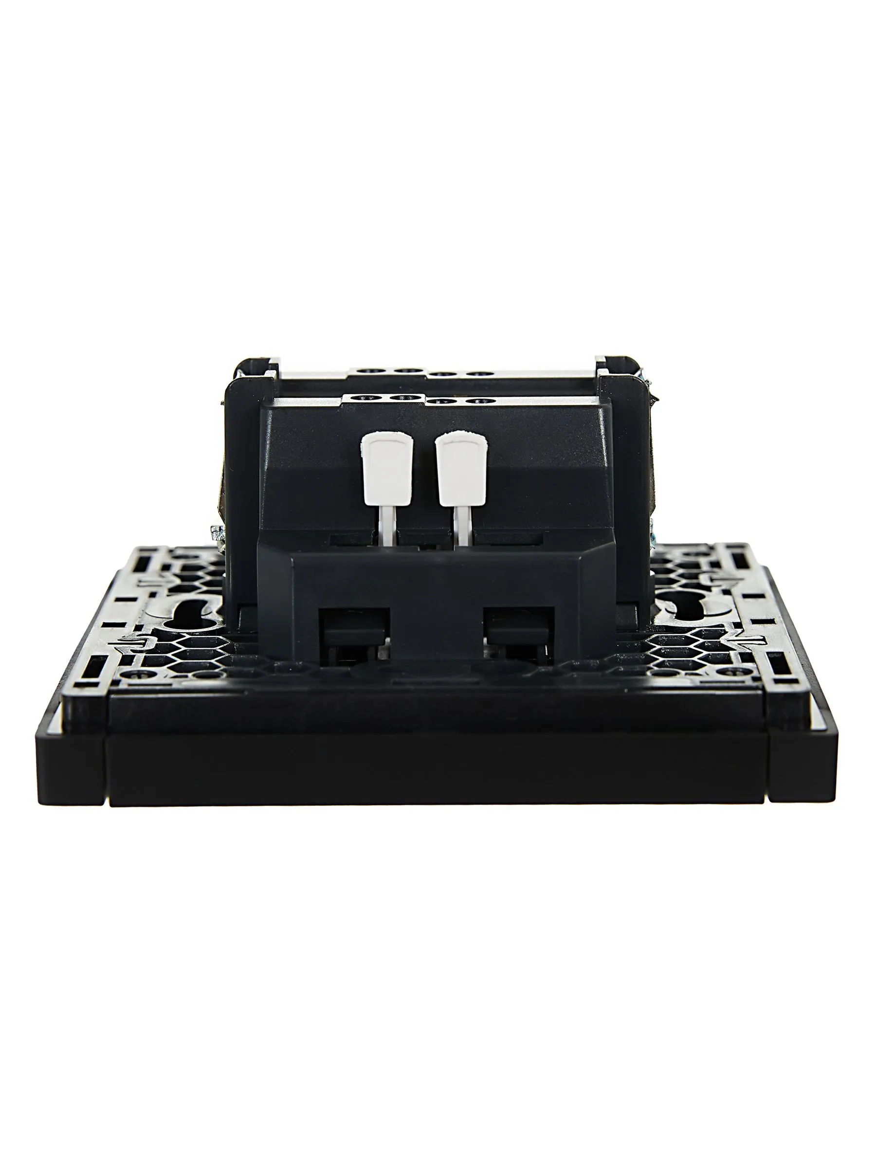 FORTE&PIANO Выключатель 1-клавишный проходной 10А FP103 черный IEK - Фото 3